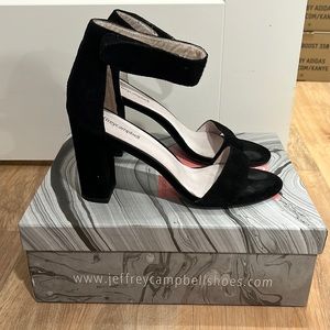 Jeffery Campbell Velcro strap heel